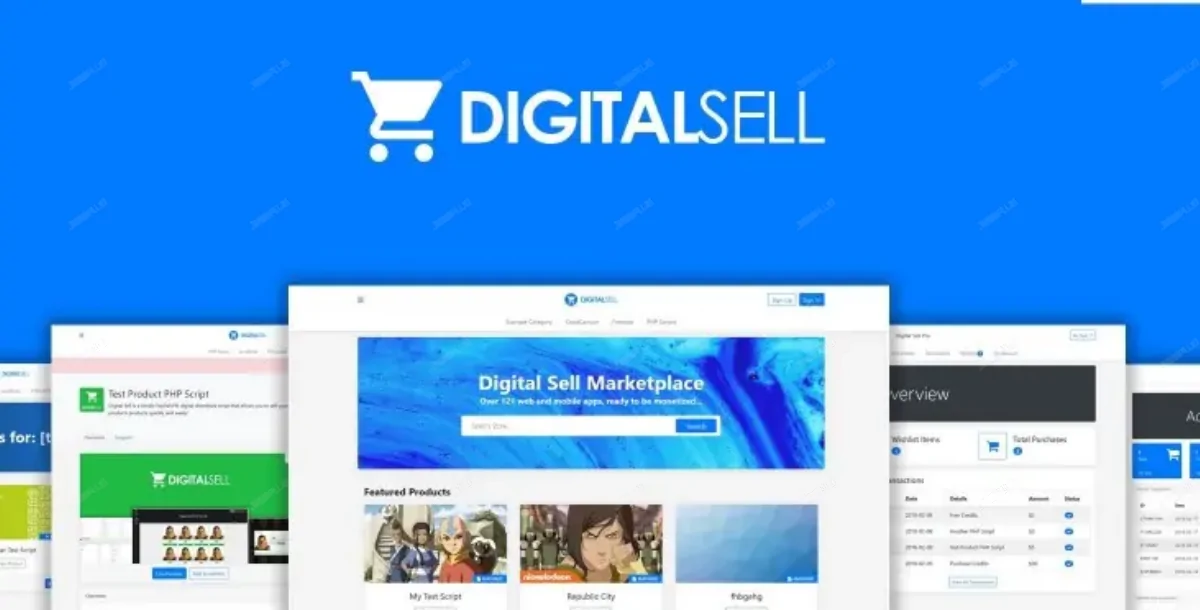 Digital Sell Marketplace Script